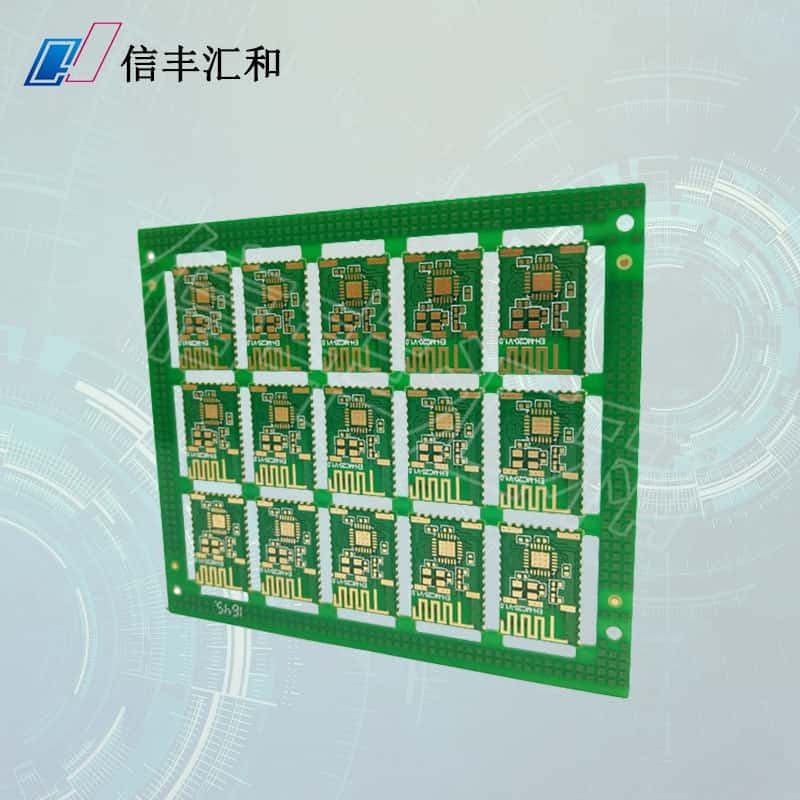 藍(lán)牙模塊pcb板為什么要做半孔？
